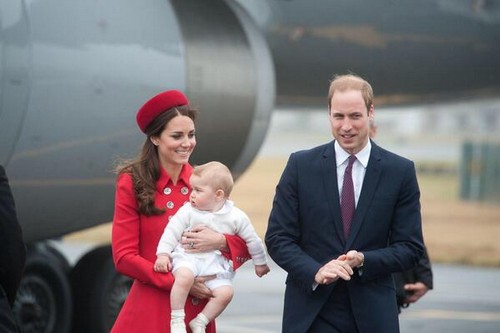 Kate Middleton and Prince William Arrive with Baby George in Wellington, New Zealand - Begin Royal Tour Amid Silly Controversy (VIDEO - PHOTOS)