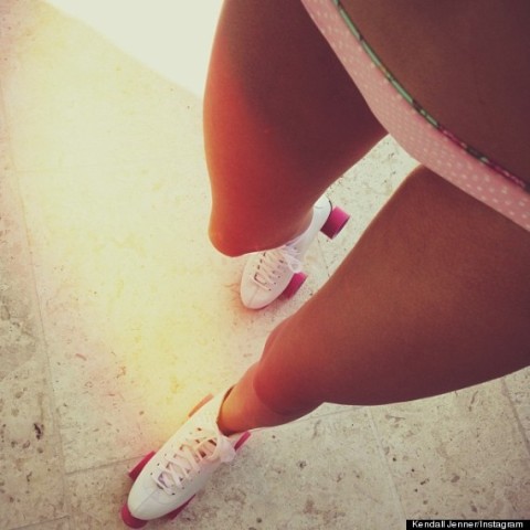 Kendall Jenner Posts Crotch Shot - Inappropriate Or Bad Angle? (PHOTO