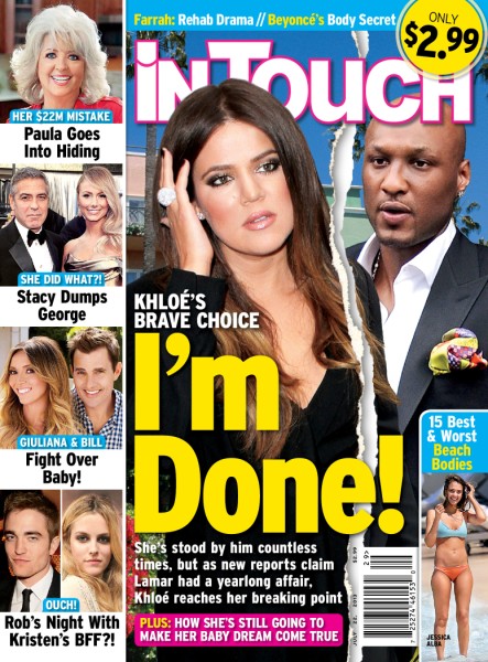 Khloe Kardashian Done With Lamar Odom Marriage After His Latest Affair, Wants Divorce! 0710