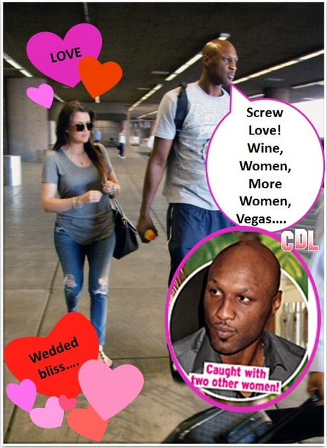 Khloe Kardashian Admits Marriage is Over After Lamar Odom Pays $2000 for Full Contact Stripper Action