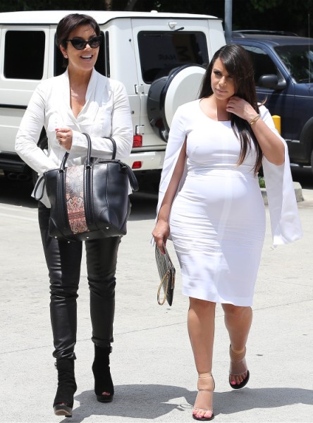 Kim Kardashian And North West Appearing On Kris Jenner's Talk Show Tomorrow! 0714