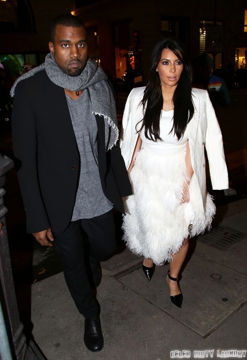Kim Kardashian and Kanye West Tell Kourtney Kardashian "No Used Baby Clothes!"