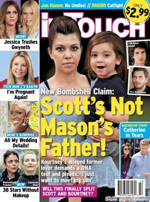 Kourtney Kardashian Says Scott Disick NOT Mason’s Biological Father, Model Michael Girgenti Is!! (PHOTO)