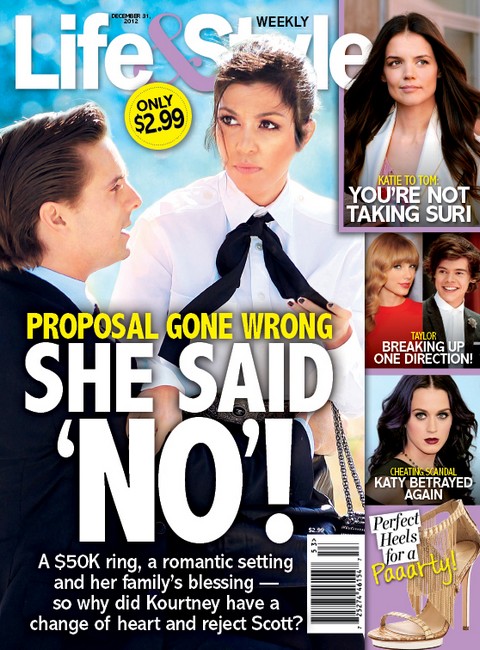 Kourtney Kardashian Says NO To Scott Disick’s Marriage Proposal (Photo)