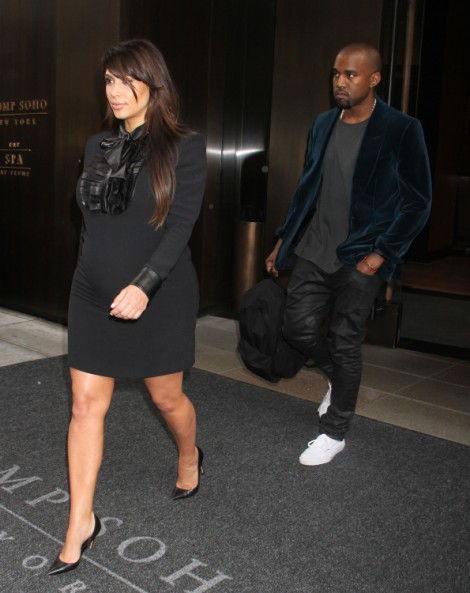 Kim Kardashian Spotted Out Looking Noticeably Thinner With North West, Surprised? 0716
