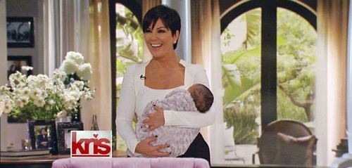 Photo of North West and Kris Jenner on Talk Show Debut - Takes Media Whoring To A New Level