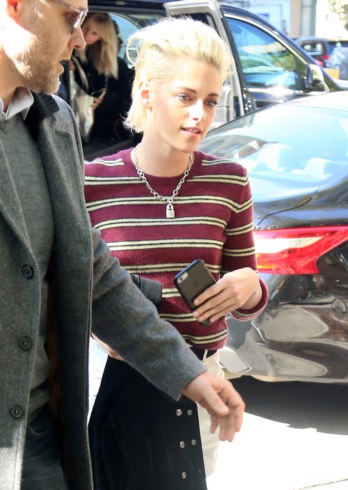 Kristen Stewart Out And About In NYC