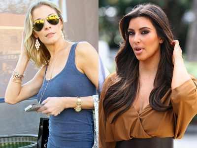 Adulteress LeAnn Rimes & Sex Tape Star Kim Kardashian Go To Church Together