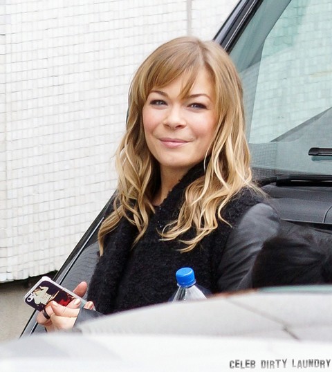 LeAnn Rimes At The London Studios