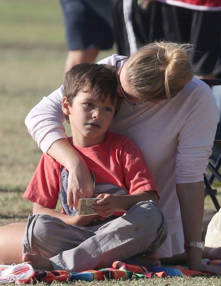 LeAnn Rimes Ruins Another Soccer Game For Brandi Glanville's Sons - Her Kids Hate LeAnn and It Shows (PHOTOS)