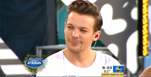 Louis Tomlinson One Direction Member Discusses Baby News On ‘Good Morning America’ – See Awkward GMA Video Here!