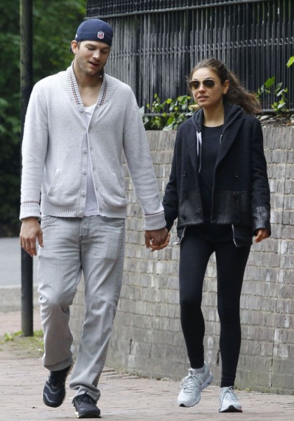 Ashton Kutcher Meets Mila Kunis' Parents In London - Is A Wedding Soon? 0521
