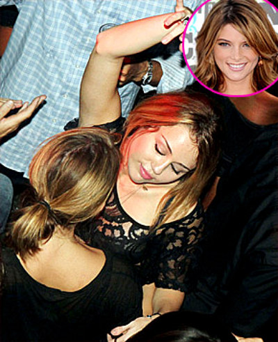 Miley Cyrus Goes Bar Hopping With Ashley Greene | Celeb Dirty Laundry