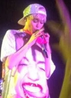 Miley Cyrus Chewed On A Fan’s Dirty Underwear During Bangerz Concert (PHOTOS)