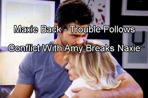 General Hospital Spoilers: Maxie Returns - Bullies Amy – Nathan Stunned, Naxie Reunion at Risk