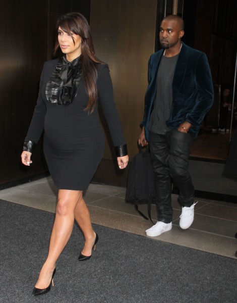 Kim Kardashian Spotted Out Looking Noticeably Thinner With North West, Surprised? 0716