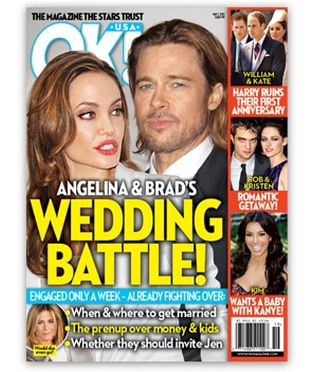 Angelina Jolie and Brad Pitt's Wedding Battles