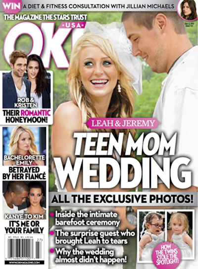 See Exclusive Pictures Of Teen Mom Leah Messner's Wedding! (Photo)