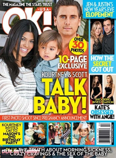 Kourtney Kardashian and Scott Disick Talks About Her New Pregnancy (Photo)