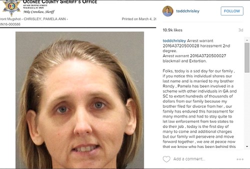 Todd Chrisley's Sister-in-law Pamela Chrisley Arrested for Extortion Scheme: 'Chrisley Knows Best' Shocker
