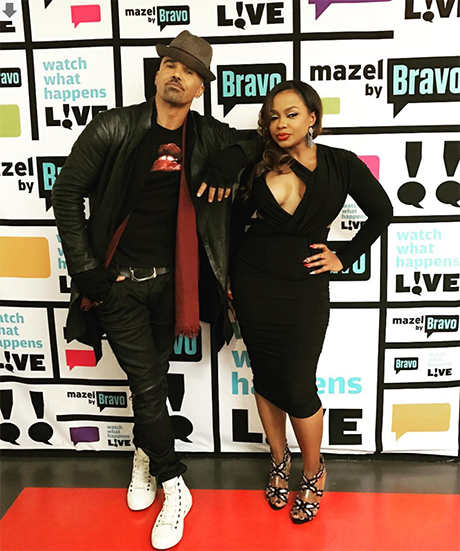 The Young And The Restless' Shemar Moore And RHOA Star Phaedra Parks Share Steamy Kisses On WWHL: Andy Cohen Plays Matchmaker?