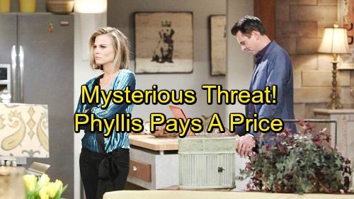 The Young and the Restless Spoilers: Phyllis Receives a Mysterious and Vicious Threat