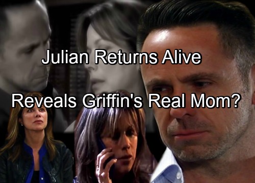 General Hospital (GH) Spoilers Julian Returns Alive, Shocks Port Charles - Reveals Griffin's Real Mom?