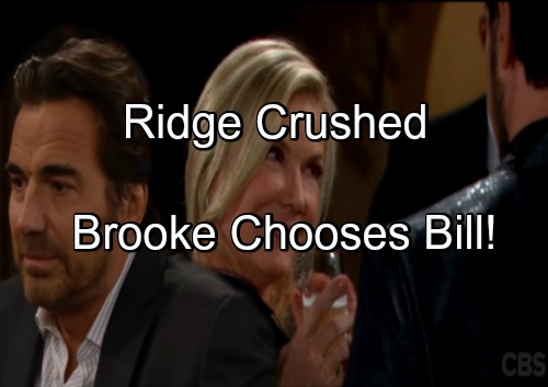 The Bold and the Beautiful Spoilers: Brooke Plans Something Special for Bill – Ridge Heartbroken as Old Lovers Reconnect