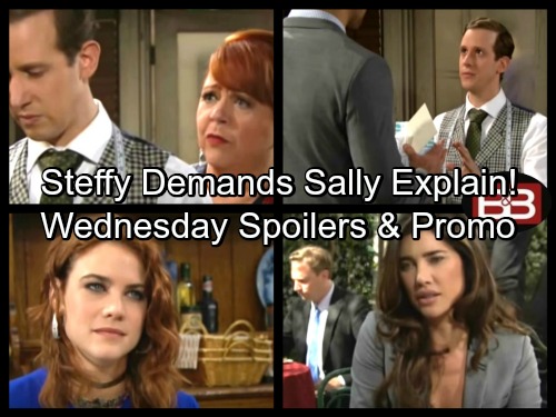 The Bold and the Beautiful Spoilers: Saul Throws Thomas Out – Steffy Demands Answers from Sally