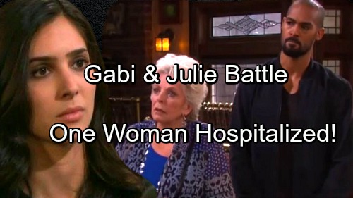 Days of Our Lives Spoilers: Gabi and Julie’s Fight Has Shocking Consequences – One Woman Hospitalized After Eli Confrontation
