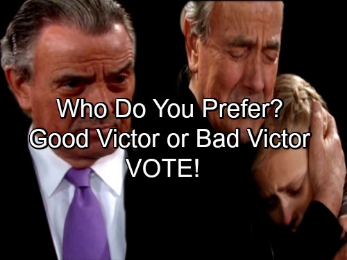 The Young and the Restless Spoilers: The Two Victor Newmans We Love - Mean Victor Vs Clean Victor – Which Moustache is Best?