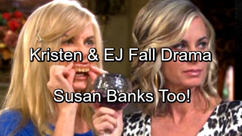 Days of Our Lives Spoilers: November Sweeps Brings Kristen’s Revenge and EJ Drama – Susan Banks Surprise Coming