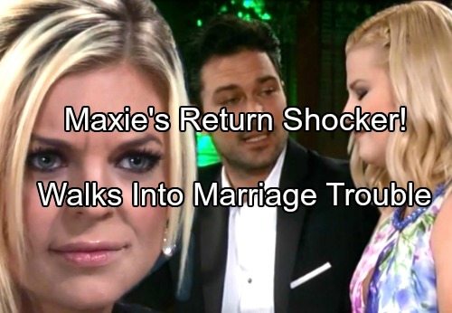 General Hospital Spoilers: Kirsten Storms Returns To Marriage Trouble On GH - Stage Set for Maxie and Nathan Showdown
