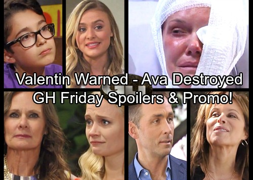 General Hospital Spoilers: Friday, July 14 – Alexis Warns Valentin – Dante's Got Bad News For Sonny – Kiki’s Plan Upsets Ava