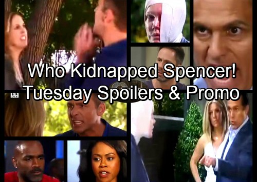 General Hospital Spoilers: Tuesday, July 18 – Spencer Faces Kidnapper's Wrath – Sonny and Carly Blast Ava – Julian Gets a Shock