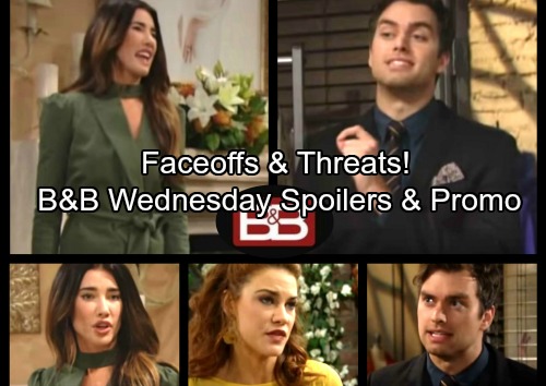The Bold and the Beautiful Spoilers: Wednesday, July 19 - Sally and Caroline Fight For Thomas – Steffy Explodes at Quinn