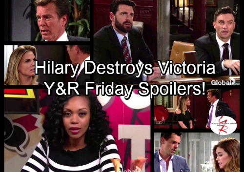 The Young and the Restless Spoilers: Friday, August 18 - Phyllis Wants Out – Hilary Destroys Victoria – Jordan Kisses Lily