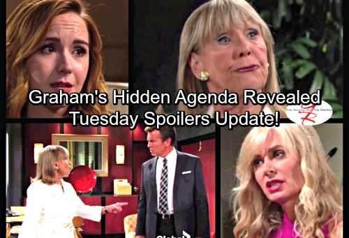 The Young and the Restless Spoilers: Tuesday, September 26 Updates - Kevin's New Spy Job – Graham's Hidden Agenda Revealed