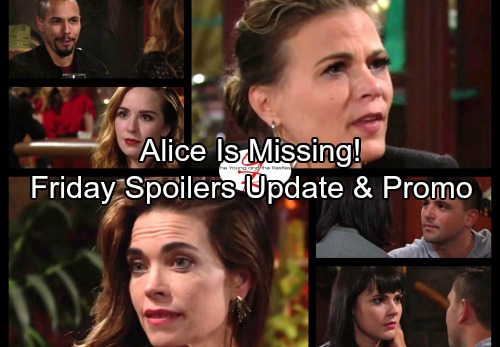 The Young and the Restless Spoilers: Friday, October 6 Updates - Phyllis Shocked By Billy’s Betrayal - Alice Is Missing