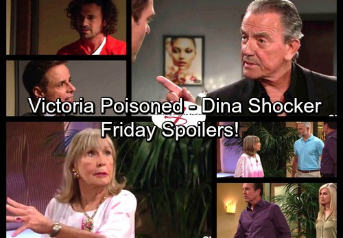 The Young and the Restless Spoilers: Friday, October 27 - Victoria Poisoned By Toxic Face Masks – Jack’s Rescue Mission Shocker