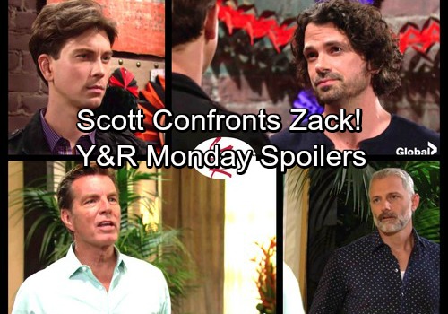 The Young and the Restless Spoilers: Monday, October 30 - Scott Confronts Zack Over Murder – Jack Threatens Graham