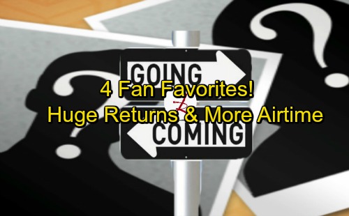 The Young and the Restless Spoilers: 4 Characters That Y&R Fans Want to See More Of – Shocking Returns and Airtime Boosts