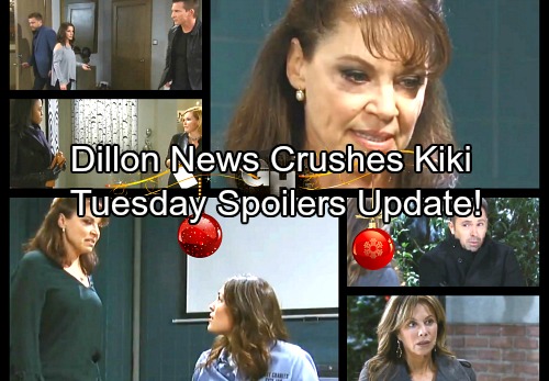 General Hospital Spoilers: Tuesday, December 19 Update – Dillon News Devastates Kiki – Britt's Warning - Drew and Jason’s Mission