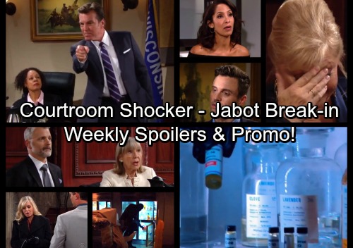 The Young and the Restless Spoilers: Jack’s Courtroom Outburst – Jabot Lab’s Shocking Break-in – Abby Crashes Sharon’s Party