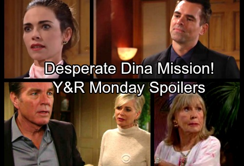 The Young and the Restless Spoilers: Monday, March 5 – Abbotts’ Desperate Dina Mission – Victoria Ready to Strike