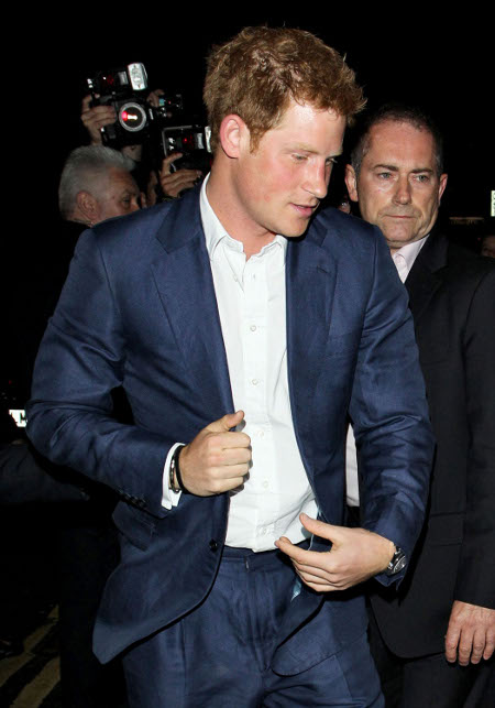 Prince Harry Bares His Royal Jewels during Raging Naked Party in Vegas (Photos)