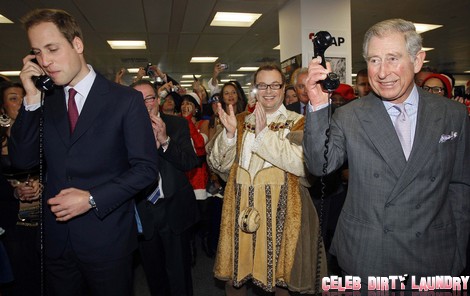 Prince William And Prince Charles Attend ICAP Charity Day