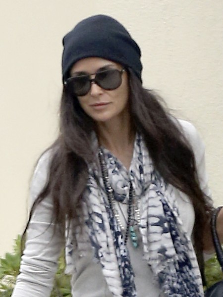 Demi Moore Skips Daughter's College Graduation - Ashton Kutcher Still Causing A Rift? 0527