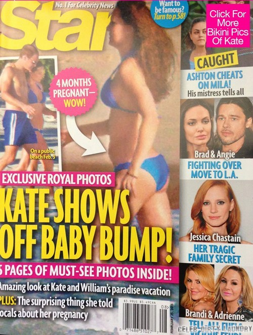 Kate Middleton Shows Off Her Baby Bump! (Photo)