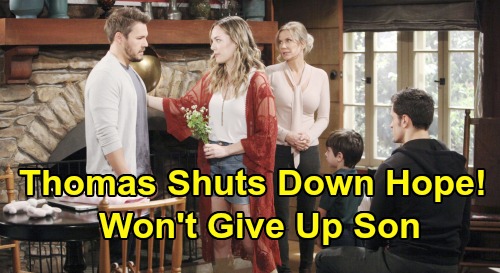 The Bold and the Beautiful Spoilers: Thomas Sabotages Liam and Hope's Marriage After Emotional Plea For Douglas